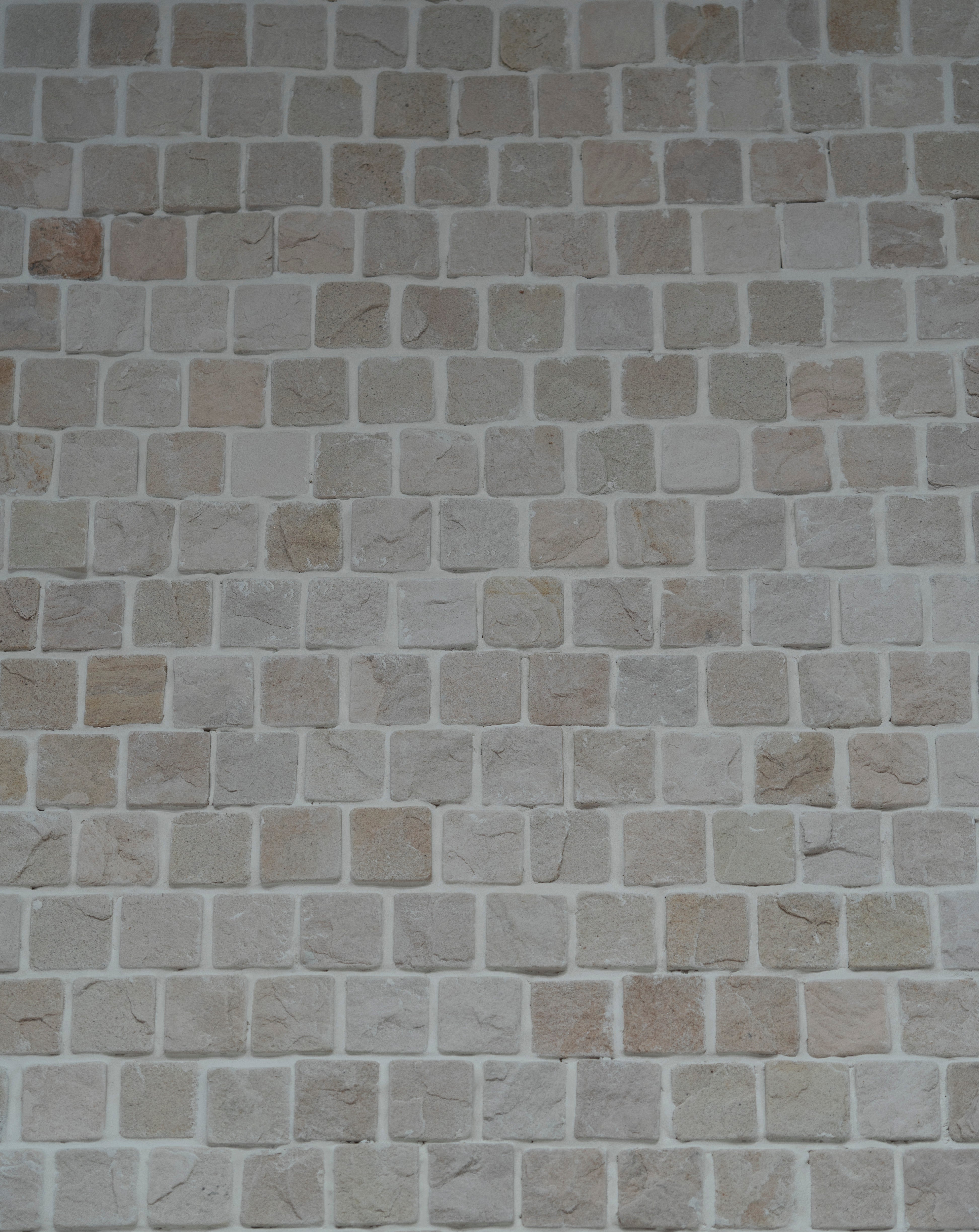 Mesh Backing Cobblestone Pavers - Sandstone