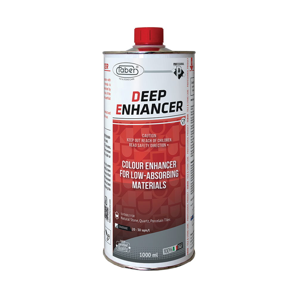 Faber Deep Enhancer Colour-Enhancing Stone Sealer – Matt Finish for Natural & Engineered Stone