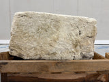 Hand Chiselled Limestone Planter Pot - 240923 - 65x47x29cm