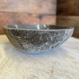 Handmade Natural Oval River Stone Bathroom Basin - RM2306029