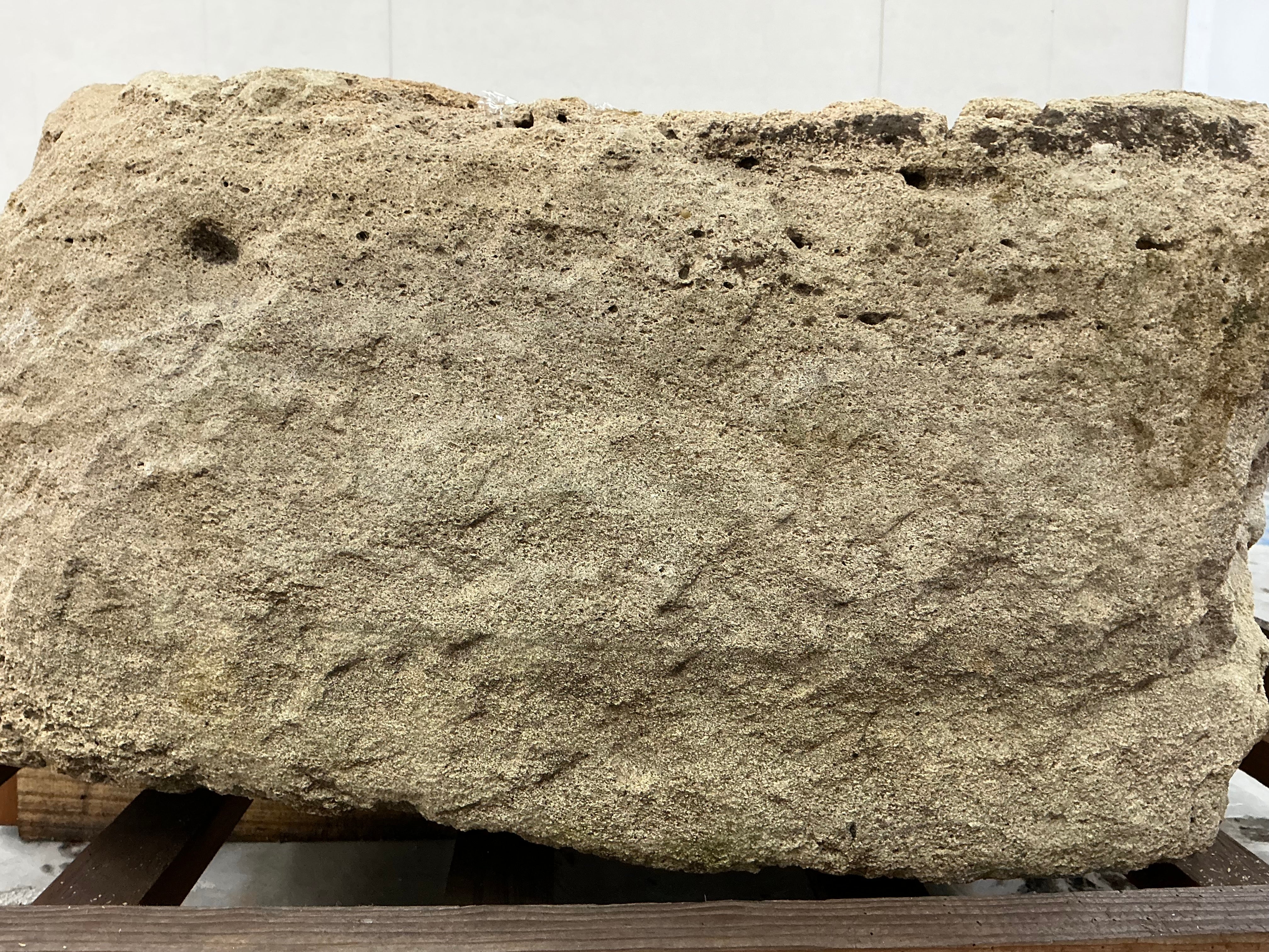Hand Chiselled Limestone Planter Pot - 240902 - 86x86x47cm