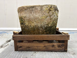 Hand Chiselled Limestone Planter Pot - 240909 - 63x44x40cm