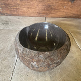 Handmade Natural Oval River Stone  Bathroom Basin  RVS2310011