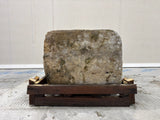 Hand Chiselled Limestone Planter Pot - 240921 - 83x49x40cm