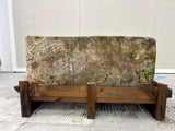 Hand Chiselled Limestone Planter Pot - 240913 - 84x55x40cm