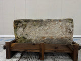 Hand Chiselled Limestone Planter Pot - 240913 - 84x55x40cm