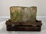 Hand Chiselled Limestone Planter Pot - 240913 - 84x55x40cm