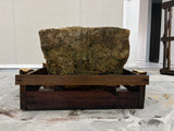 Hand Chiselled Limestone Planter Pot - 240920 - 87x51x33cm