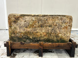 Hand Chiselled Limestone Planter Pot - 240915 - 90x60x46cm