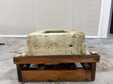 Hand Chiselled Limestone Planter Pot - 240917 - 76x43x24cm