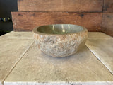 Handmade Natural Oval River Stone  Bathroom Basin  - RM 2310052