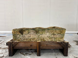 Hand Chiselled Limestone Planter Pot - 240919 - 82x51x27cm