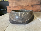 Handmade Natural Oval River Stone  Bathroom Basin  - PHM 2310004