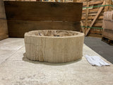 Natural Handmade Petrified Ash Basin - FS 2310008