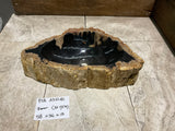 Natural Handmade Petrified Wood Basin - FSB 231040