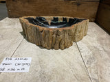 Natural Handmade Petrified Wood Basin - FSB 231040