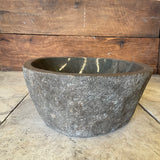 Handmade Natural Oval River Stone  Bathroom Basin  RM 2306096