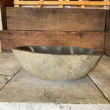 Handmade Natural Oval River Stone  Bathroom Basin  RM 2310155