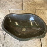 Handmade Natural Oval River Stone  Bathroom Basin  RM 2310155