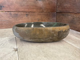 Handmade Natural Oval River Stone  Bathroom Basin  RM 2409140