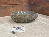 Handmade Natural Oval River Stone  Bathroom Basin  RVM 2409078