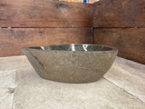 Handmade Natural Oval River Stone  Bathroom Basin  RM 2409048