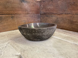 Handmade Natural Oval River Stone  Bathroom Basin  RM 2409138