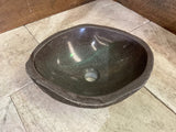 Handmade Natural Oval River Stone  Bathroom Basin  RM 2409138