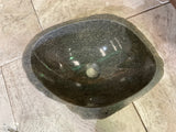 Handmade Natural Oval River Stone  Bathroom Basin  RM 2409060