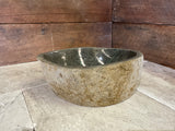 Handmade Natural Oval River Stone  Bathroom Basin  RM 2409060