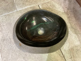 Handmade Natural Oval River Stone  Bathroom Basin  RVS 2409099