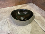 Handmade Natural Oval River Stone  Bathroom Basin  RVS 2409099