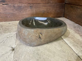 Handmade Natural Oval River Stone  Bathroom Basin  RM 2409083