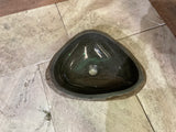 Handmade Natural Oval River Stone  Bathroom Basin  RS 2409022