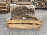 Hand Chiseled Limestone Planter Box - 72 x 50 x 35 cm