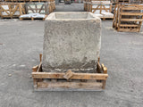 Hand Chiseled Limestone Planter Box - 53 x 49 x 59 cm