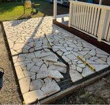 Classic Travertine Cream Crazy Paver Loose Stone Travertine