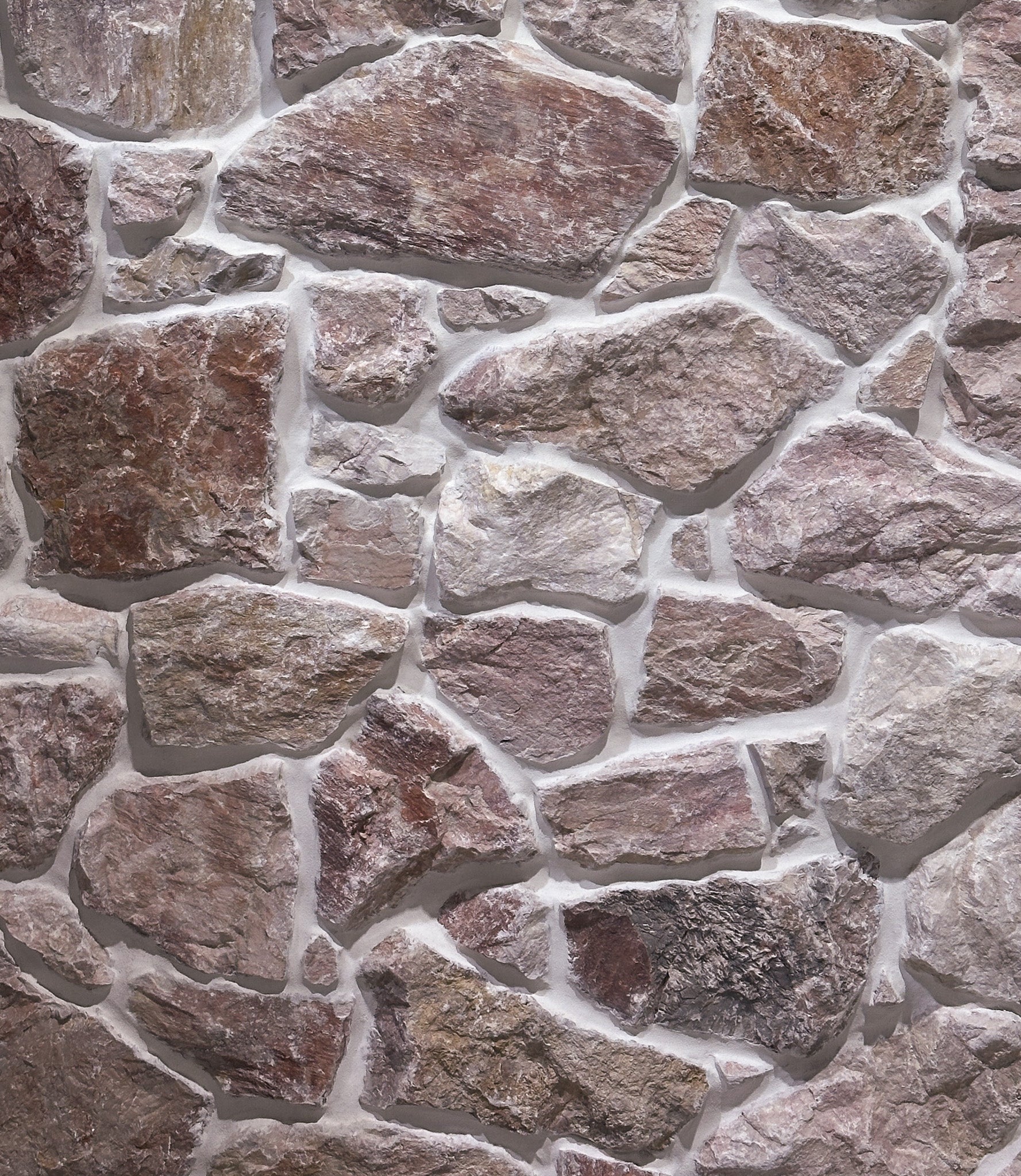 European Stone Wall Cladding Free Form Loose Stone - Rose