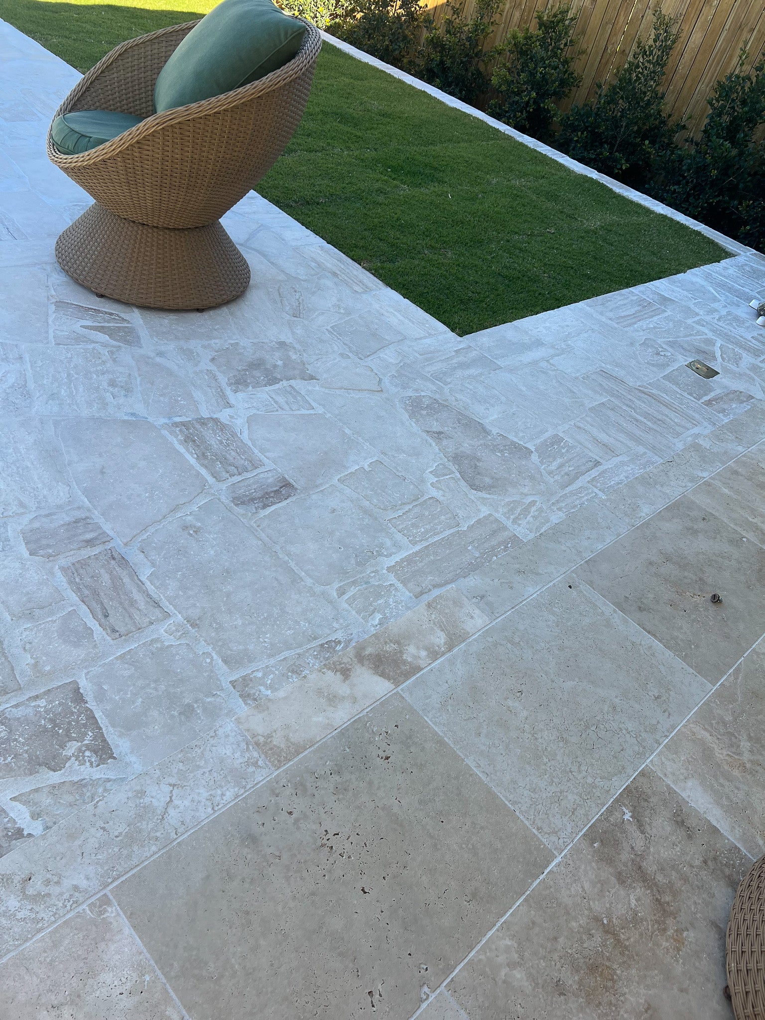 Classic Travertine Cream Crazy Paver Loose Stone Travertine