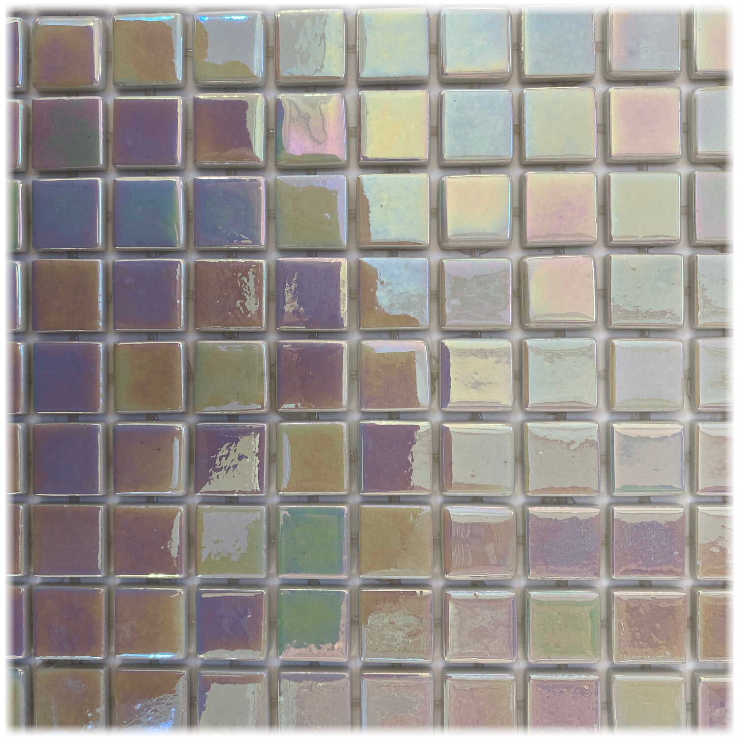 Leyla Glass Mosaic Tile Sample