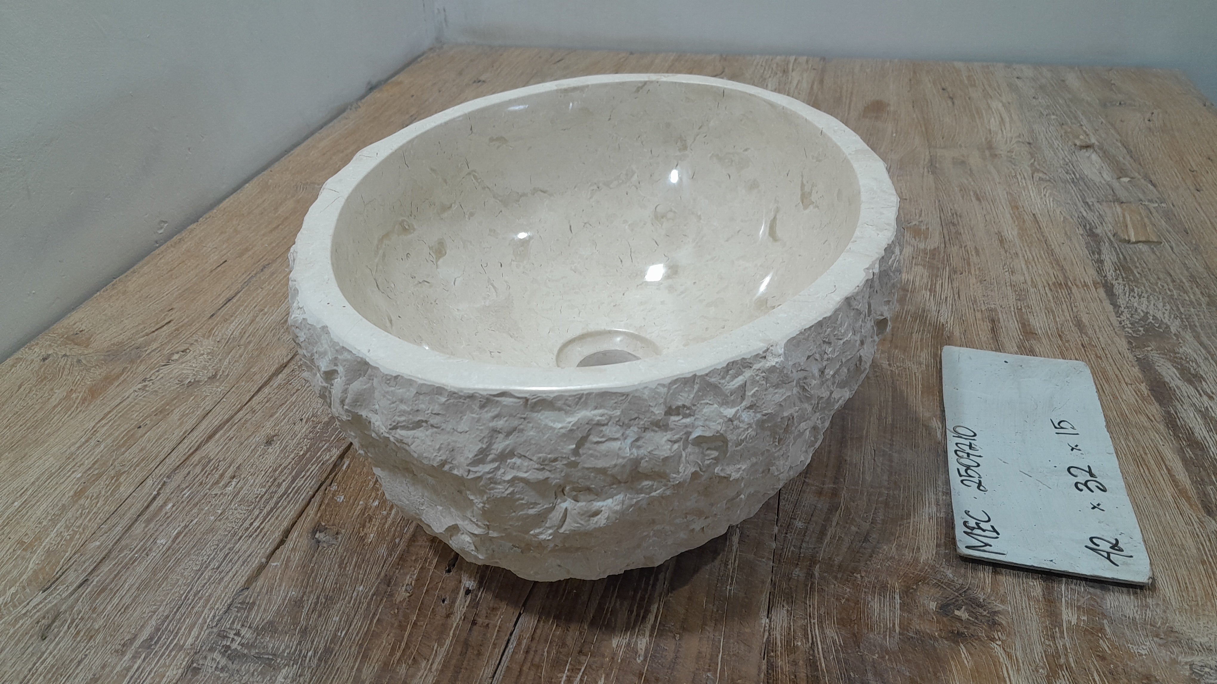 Classica: Natural Marble Mount Basins MEC10