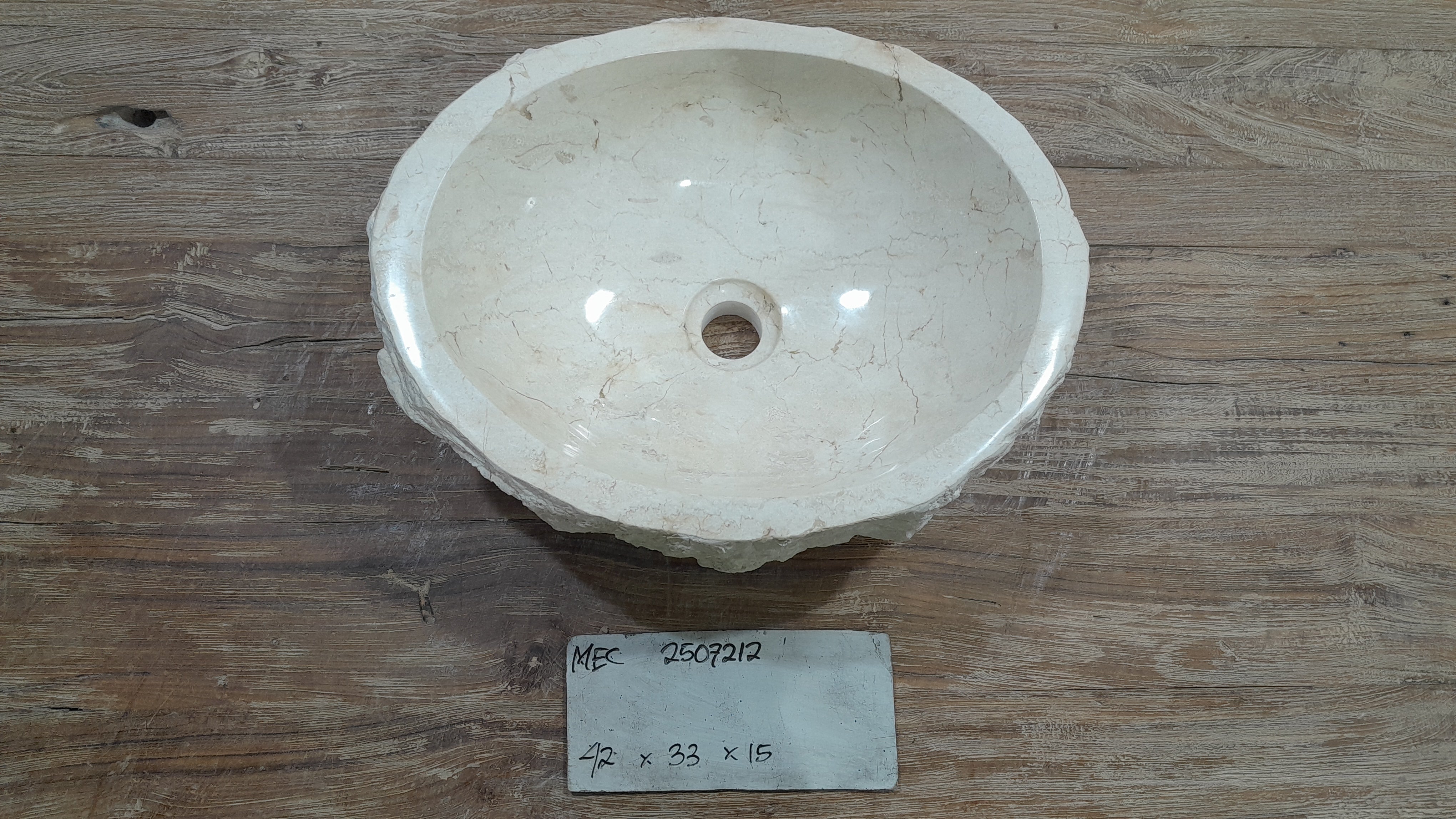 Classica: Natural Marble Mount Basins MEC12
