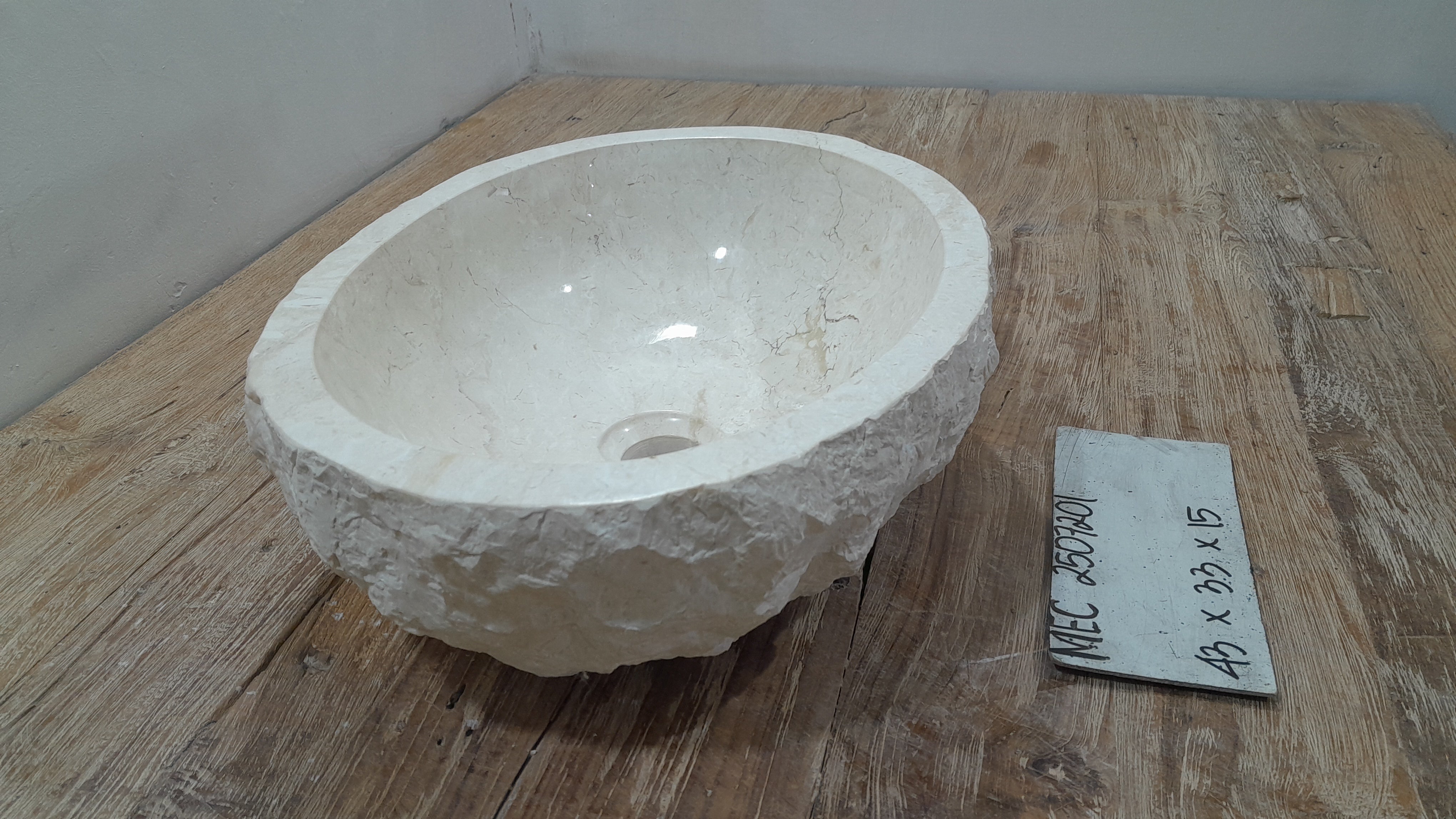Classica: Natural Marble Mount Basins MEC1