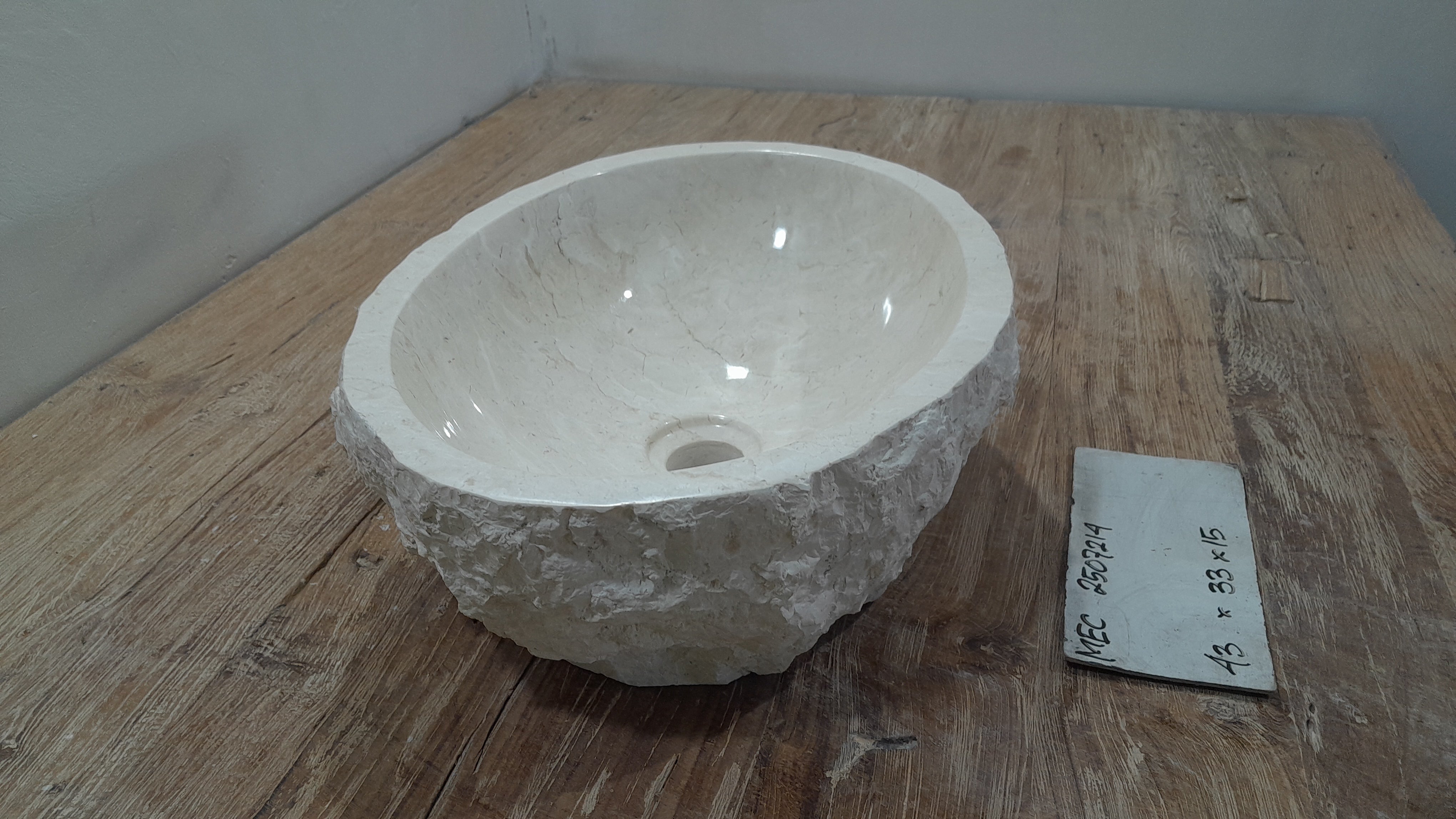 Classica: Natural Marble Mount Basins MEC14