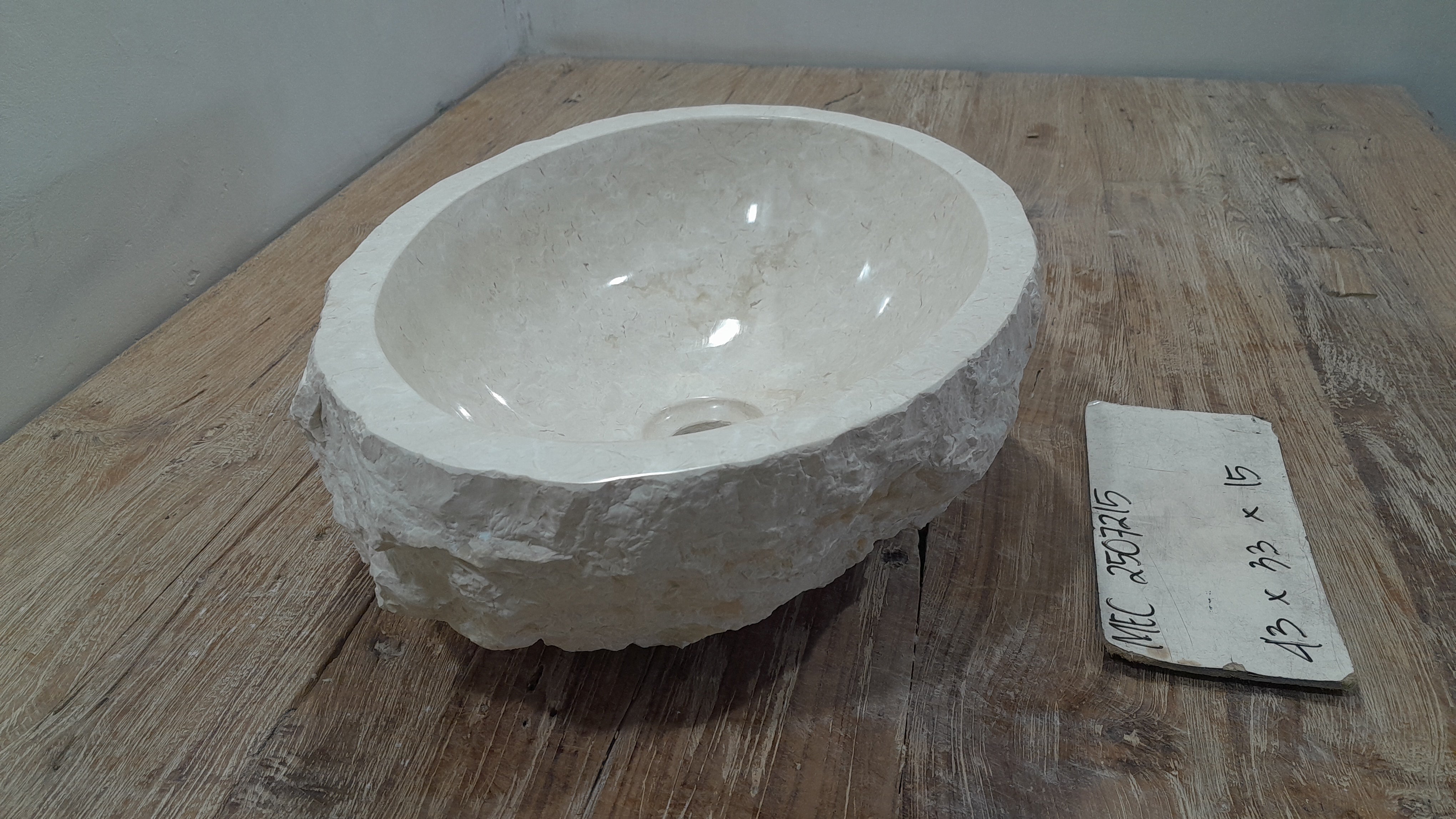 Classica: Natural Marble Mount Basins MEC15