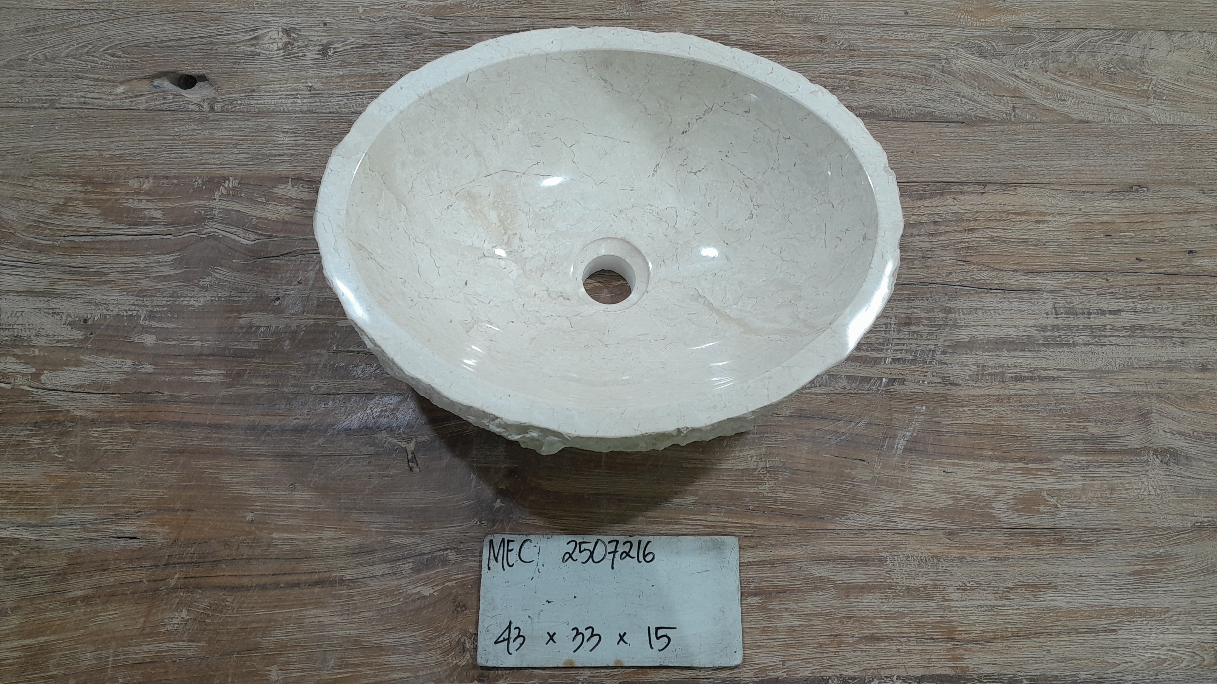 Classica: Natural Marble Mount Basins MEC16
