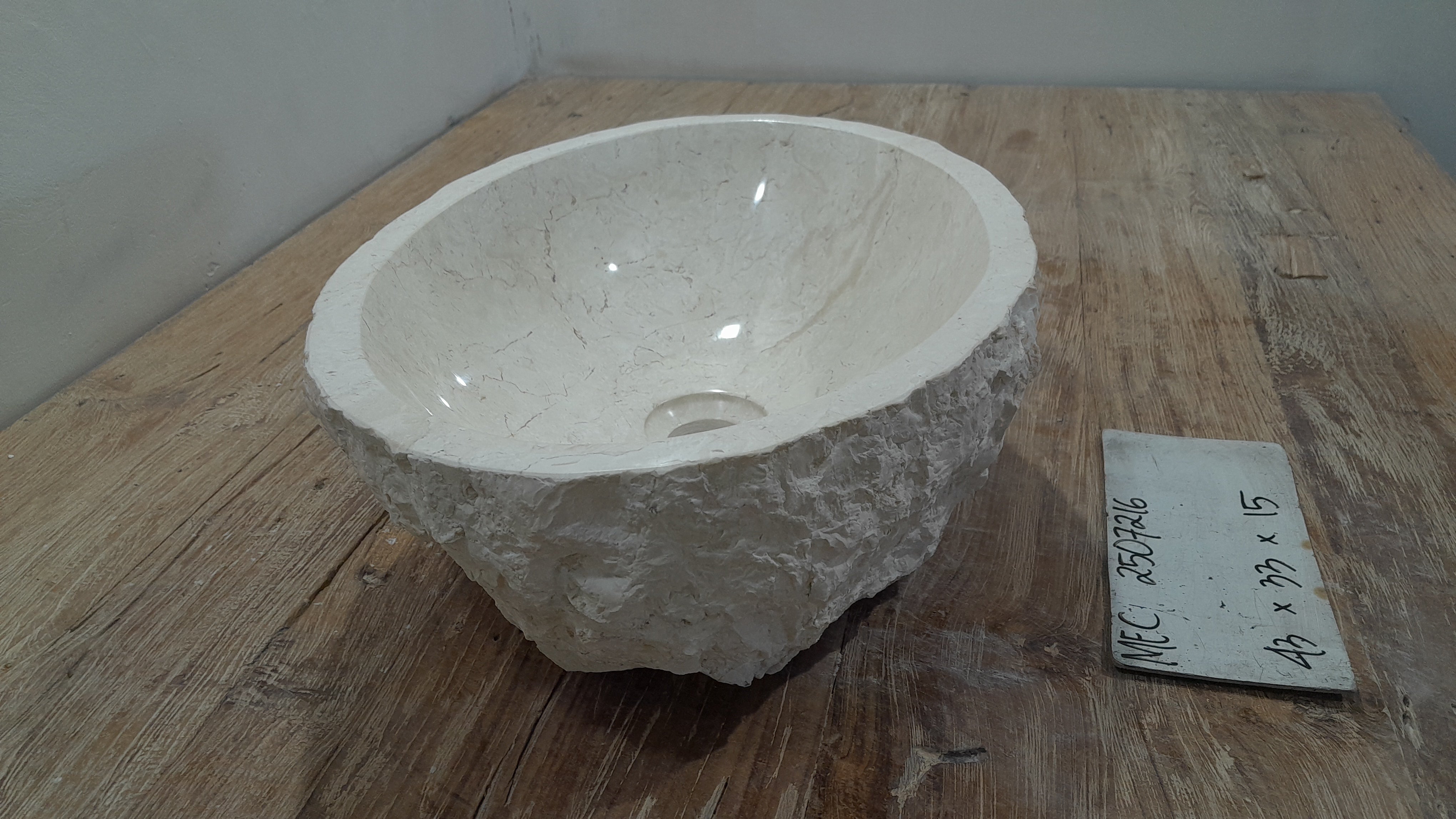 Classica: Natural Marble Mount Basins MEC16
