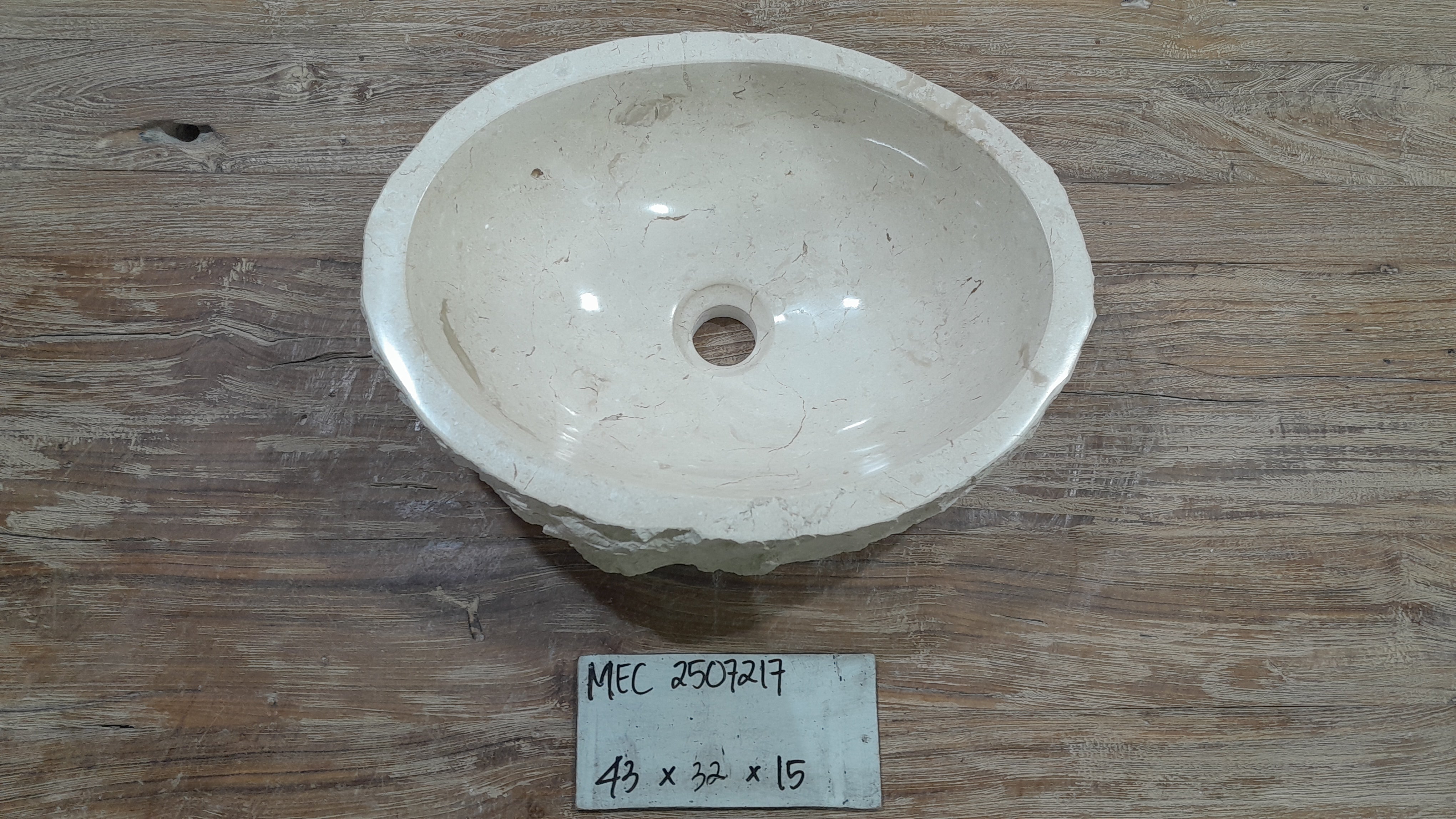 Classica: Natural Marble Mount Basins MEC17