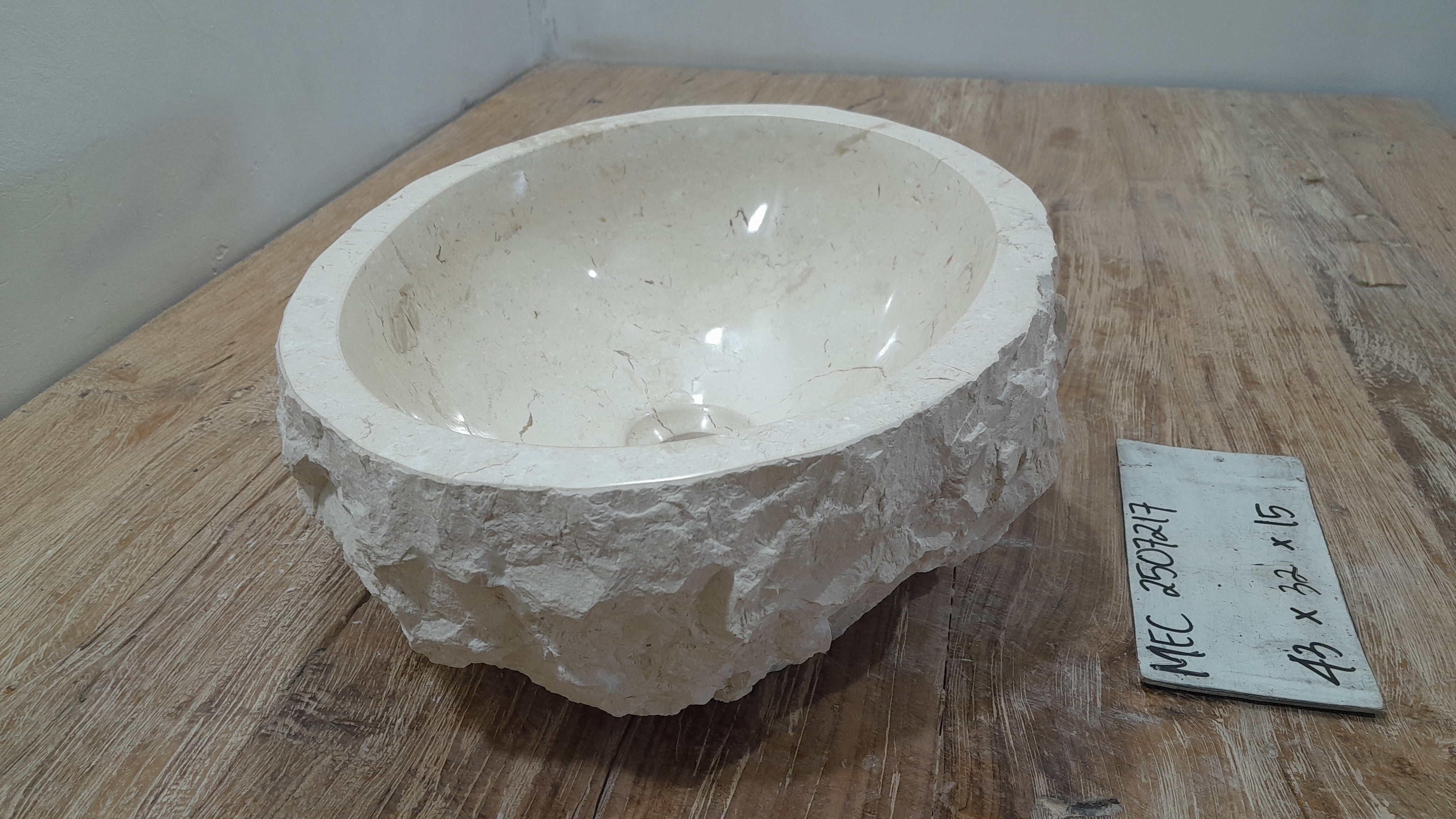Classica: Natural Marble Mount Basins MEC17