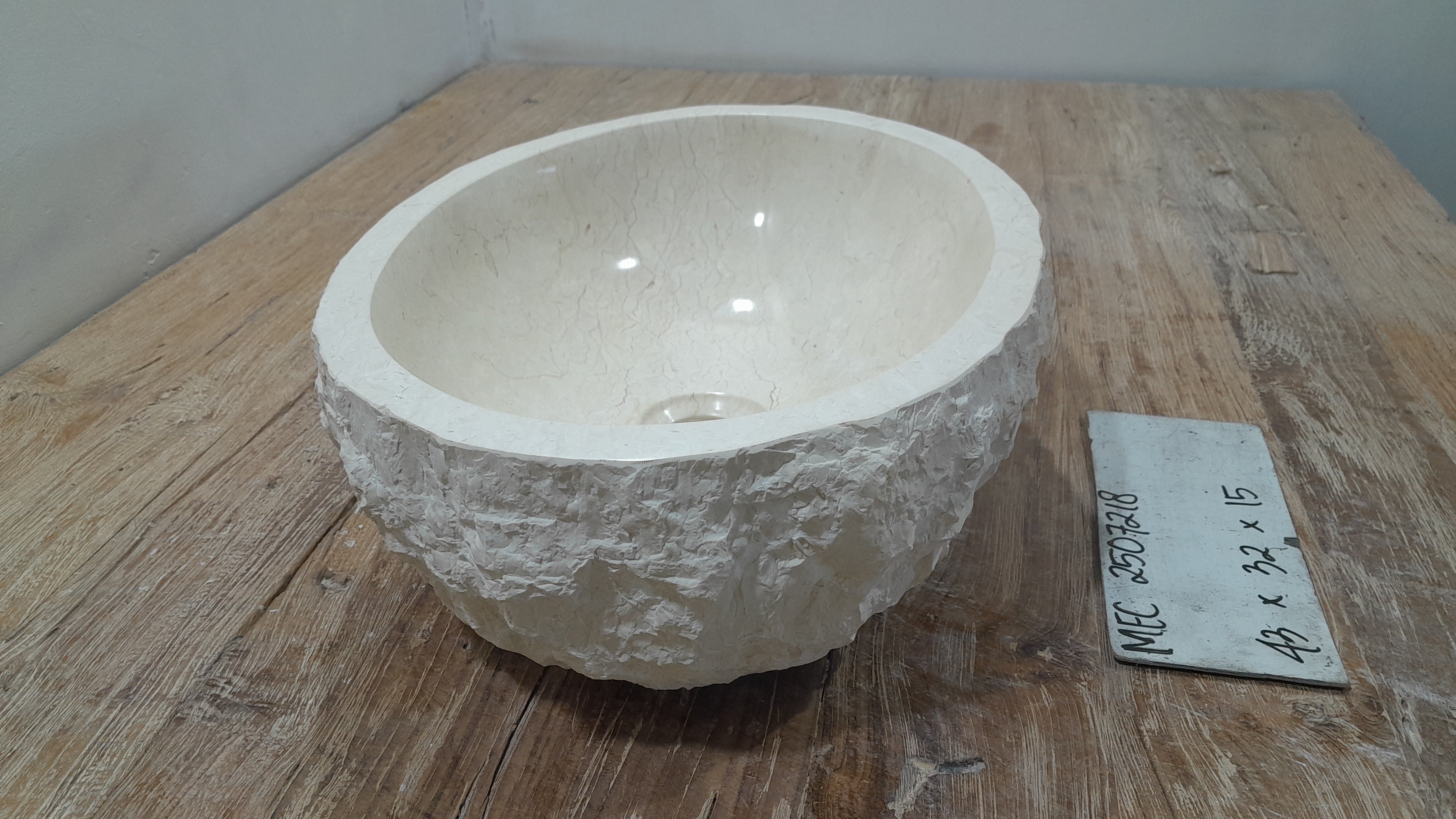 Classica: Natural Marble Mount Basins MEC18
